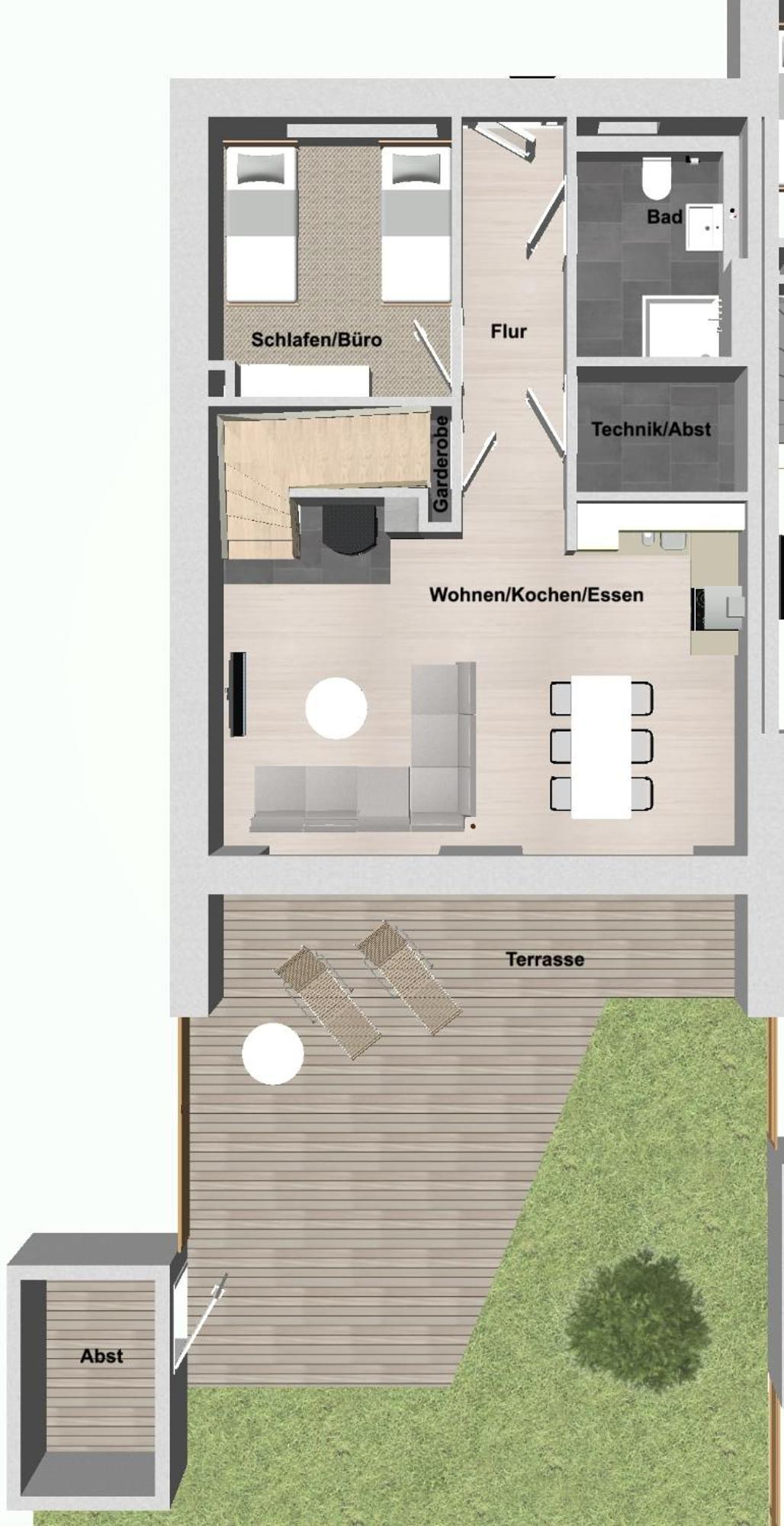 Ferienhaus Meerzeit บือซุม ภายนอก รูปภาพ